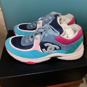 Chanel Sneakers Mens Size 42 (US 9) excellent condition!